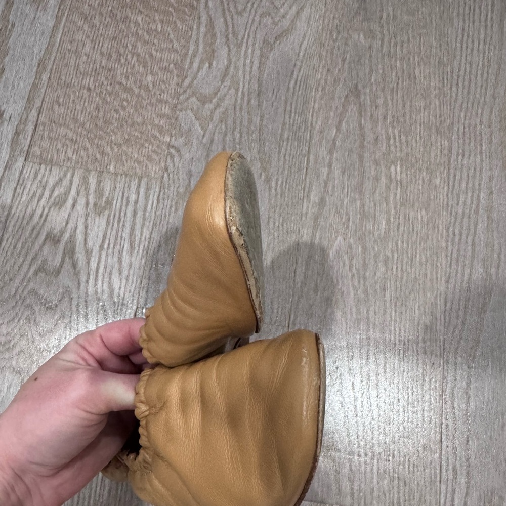 Mansur Gavriel Tan Leather Ballet Flats - Picture 4 of 4